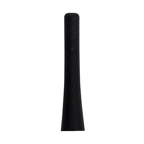 Metra Electronics - Black Rubber Replacement Mast - 3 inch (44-STUB) Metra Replacement Antenna Masts