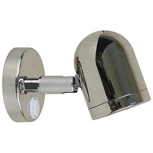 Scandvik LED 304 Stainless Steel LED Reading Light - 8-30V