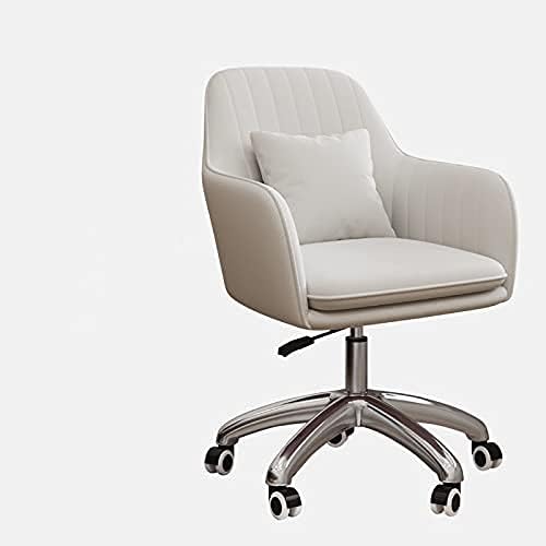 REMYS Office Chair Computer Desk Chair Modern Simplicity Gaming Chair Fashion Casual Desk Chair Bedroom Backrest Computer Armchair (Color : F)
