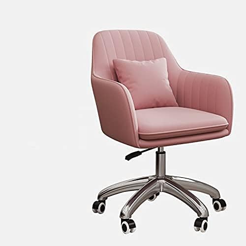 REMYS Office Chair Computer Desk Chair Modern Simplicity Gaming Chair Fashion Casual Desk Chair Bedroom Backrest Computer Armchair (Color : F)