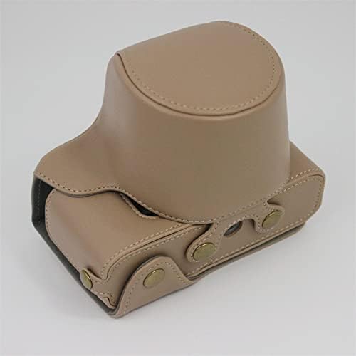 Full Protection PU Leather Camera Case for Nikon Z fc with Lens Kit Set - Beige