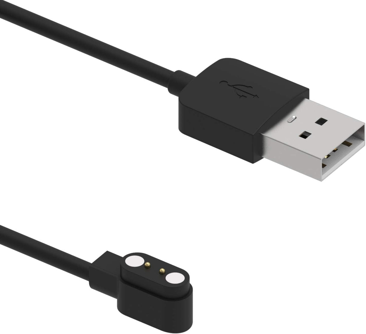 Black Compatible Charger for Da Fit Smart Watch, Replacement USB Cable 3.3 Ft