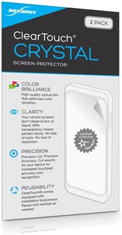 BoxWave Screen Protector for BlackBerry Z30 - ClearTouch Crystal (2-Pack), HD Film Skin