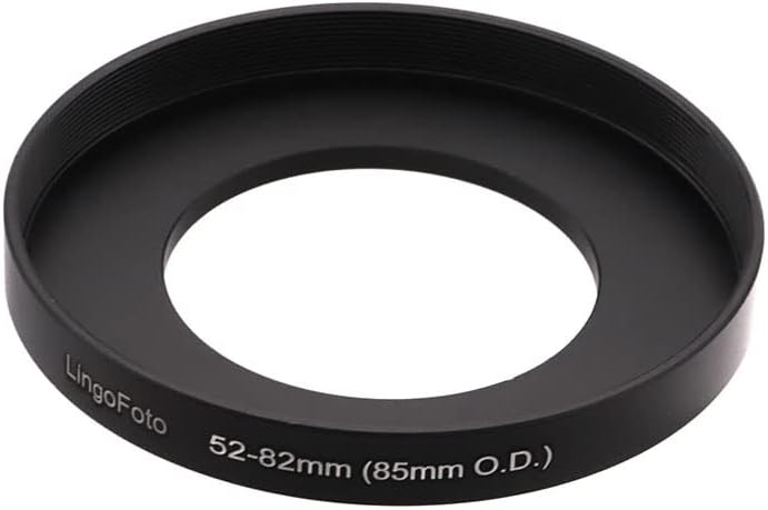 Step-up Ring for Mirrorless DSLR Cameras Compatible with 52mm Lens to 85mm Lens Matte Box O.D