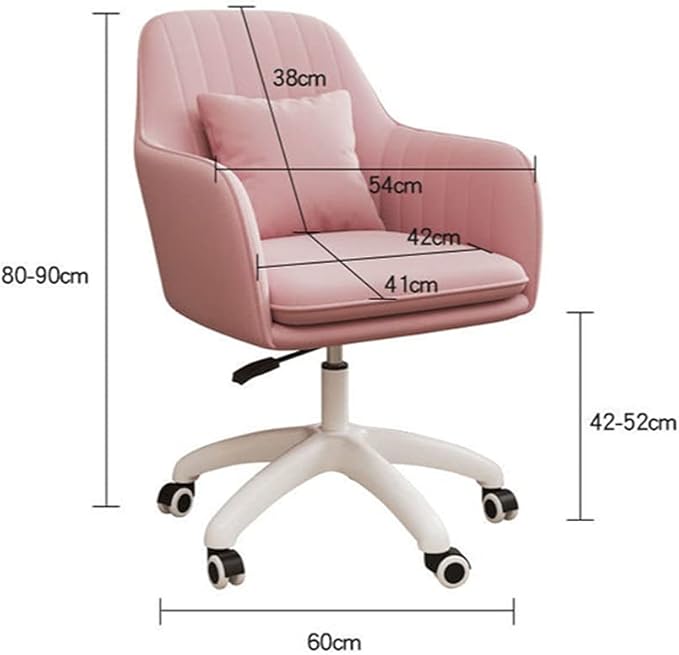 Computer Chair Home Office Chairs Modern Simplicity Gaming Chair Fashion Casual Desk Chair Bedroom Backrest Computer Armchair (White)/Green Blue