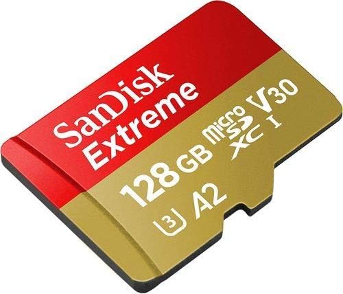 SanDisk Extreme MicroSD Card 128GB (Two Pack) for DJI Air 2S Drone, 4K Video Speed V30