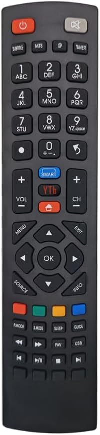 Generic E32D0A35,MT32SLIHTC1 DAJIAOYIA Replaced Remote Control for Mastertech Smart TV