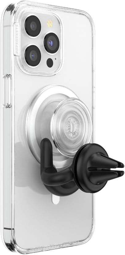 PopSockets Phone Mount for Car - Car Vent Phone Mount - Black
