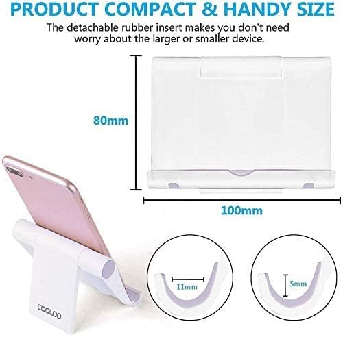 COOLOO Multi-Angle Cell Phone Stand ?2 Pack? Universal Holder for Smartphones and Tablets (6-11"), e-Reader, Compatible