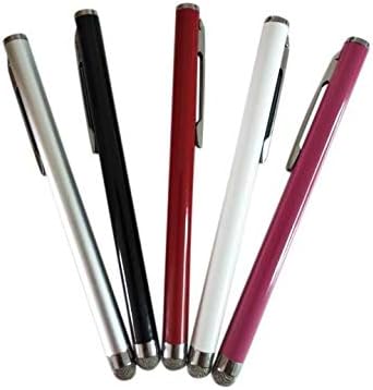BoxWave Stylus Pen for Galaxy Tab S 10.5 - EverTouch Slimline Capacitive Stylus with FiberMesh Tip (Crimson Red)