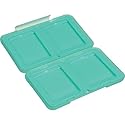 Ruggard Memory Card Case for 4 Compact Flash Cards (Light Green)