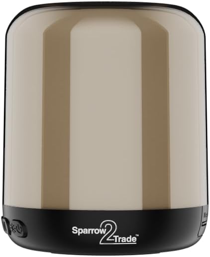 Aura-Sync Surround TWS/RGB-Color Speaker, Small, Brown
