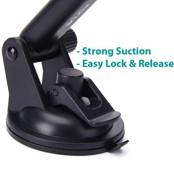 Car Mount Magnetic Holder Compatible with OnePlus 12/12R/11/10 Pro/10T/9/9 Pro/8 Pro 5G, Dash Windshield Telescopic Strong Grip Strong Magnets