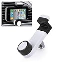 Car Mount AC Air Vent Phone Holder Rotating Cradle Swivel Dock Airvent Stand Strong Hold for Motorola Droid Turbo 2, Moto Z Droid, Force - ZTE Grand X