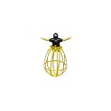 Southwire 7145SW Temporary String Light; 14/2 SJTW; 15-Amp Standard; Plastic Guard; Without Plug & Connector; 100-Foot;yellow