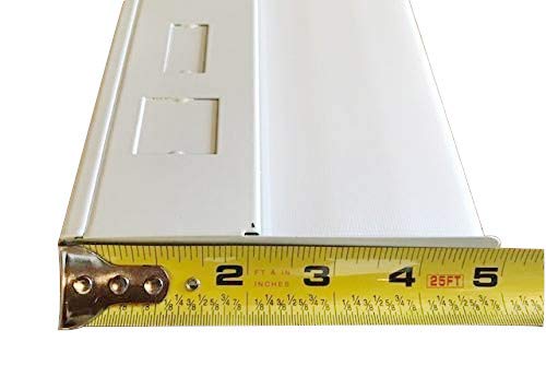 Import iLumina Lighting OEM 18" Replacement Lens/Cover/Diffuser for Low Profile T5 Series Under Cabinet Fluorescent Fixture. Size: Depth - 2-3/4" x