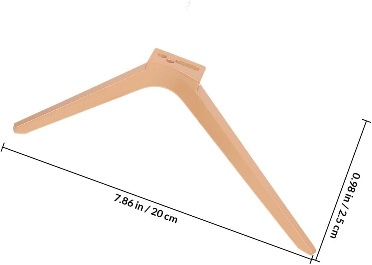 IMIKEYA 1pair Tabletop Tv Stand Mounting Brackets for Small Spaces Elegant Design for LCD Led Flat Screen Tvs Sturdy
