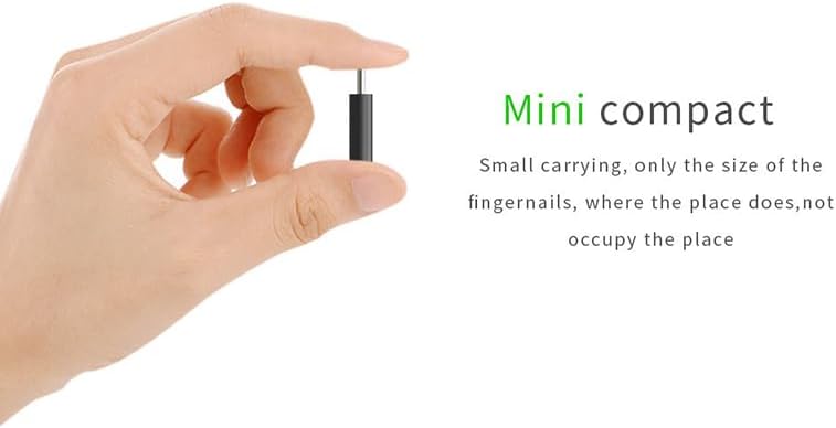 4 Pack Black Adapter - Female Lightning to Male USBC, Supports Charging and Data Transfer, Compatible with iPhone 15