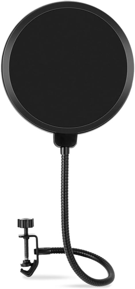 Rode PodMic Dynamic Podcasting Microphone | White Bundle with Pop Filter + Desktop Microphone Stand + XLR Cable + Cleaning Cloth (5 Item)