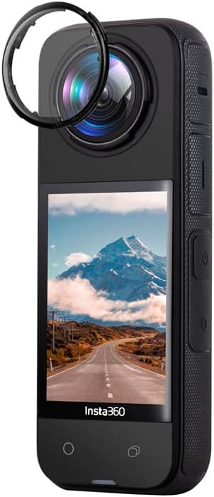 Lens Guard for Insta3A60 X4, 9H Hardness, High Transmittance, Waterproof, Dustproof