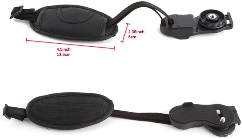 Generic Walway Camera Hand Strap - Secure Grip, Padded Wrist Strap for Nikon, Canon, Sony, DSLR and Mirrorless Cameras