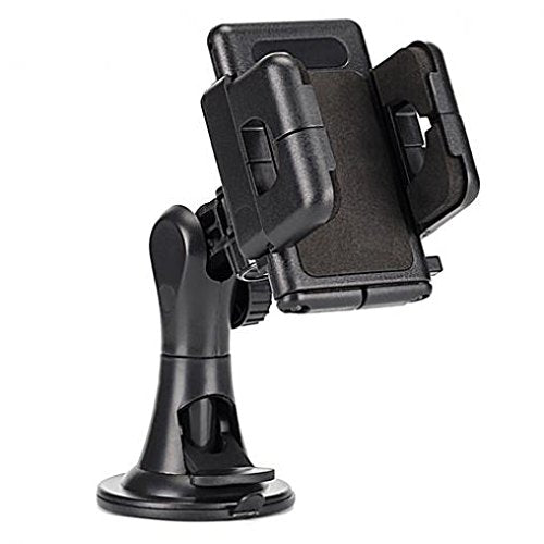 Car Mount Dash Compatible with Motorola Moto Z4, Windshield Holder Cradle Swivel Dock Suction Stand for Moto Z4 Phone Model