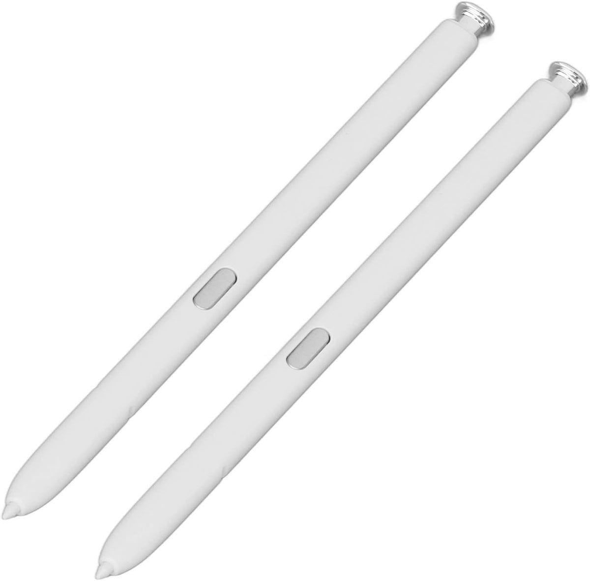 2Pcs Replacement Stylus Pen for Samsung Galaxy Note 10, Note 10 Plus, Touch Pen Tips Nibs Thimble Tweezers Brush (White)