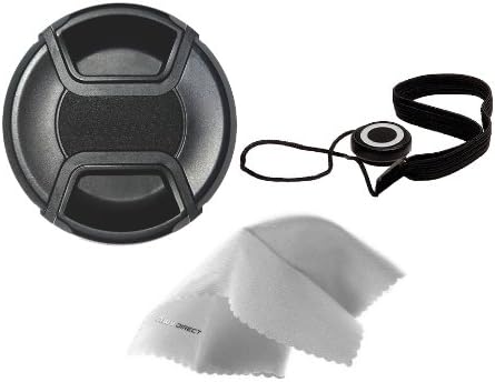 Digital Nc Pinch K20D (77mm) Lens Cap Center for Pentax + Lens Cap + Microfiber Cloth