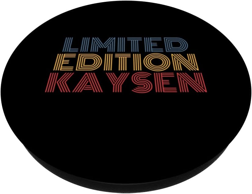 Kaysen Limited Edition Personalized Name Funny PopSockets Swappable PopGrip