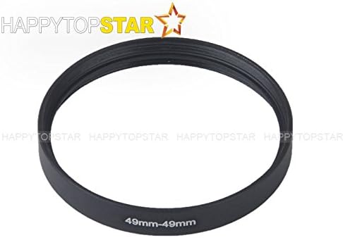 Metal 49-49 mm Female to Female Coupling Ring Adapter for Lens Filter