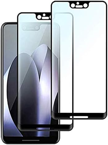 Tempered Glass Screen Protector for Google Pixel 3 XL - [2PACK] High Clear Full Coverage Film