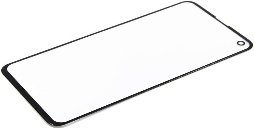 Outer Lens Screen Front Glass Replacement for Samsung Galaxy S10 G973 G973F/DS G973U G973W G9730 Series, 6.1" (Black)