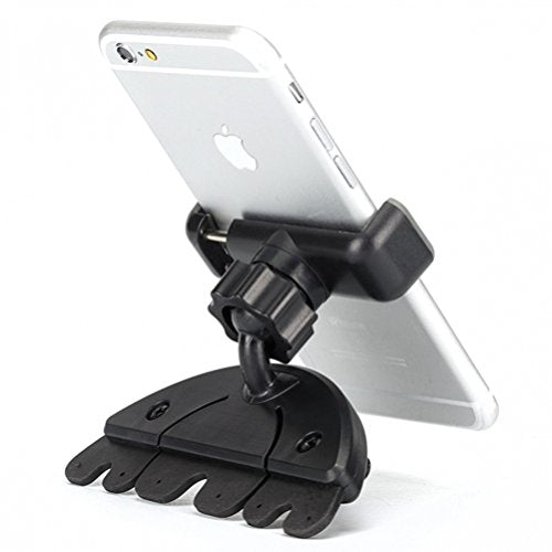 CD Slot Car Mount Phone Cradle Holder Dock Compatible with Google Pixel 2 3 3a 4, XL - Samsung Galaxy S8 S9 S10, Plus, Note 8 9 10 - iPhone 11, Pro