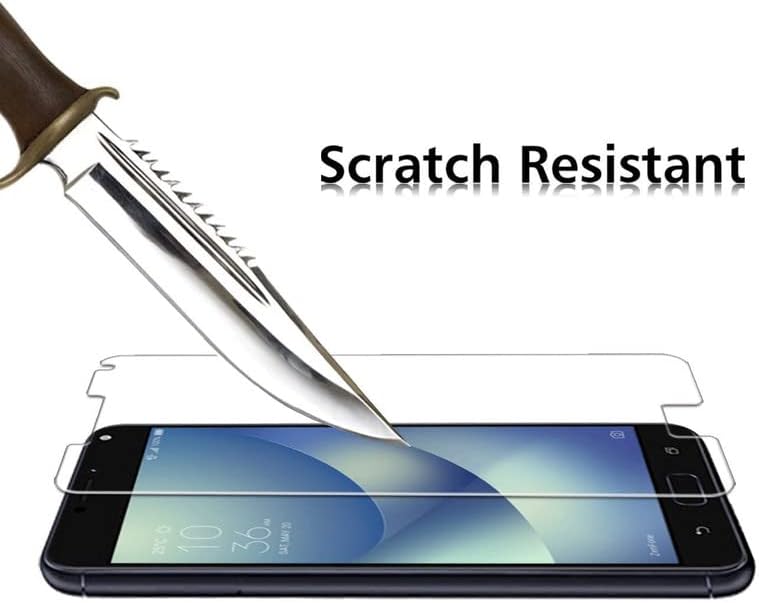 BLU View Speed 5G Tempered Glass Screen Protector, [1 Pack] 9H Hardness, Anti Scratch, Bubble Free Film