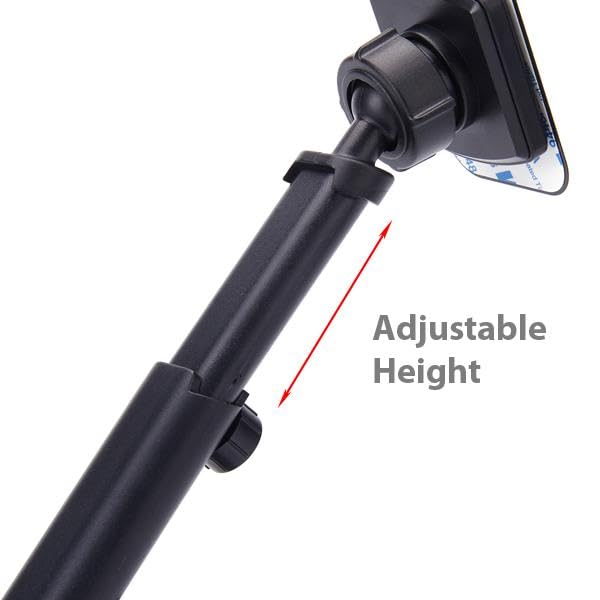 Car Mount Magnetic Holder Compatible with OnePlus 12/12R/11/10 Pro/10T/9/9 Pro/8 Pro 5G, Dash Windshield Telescopic Strong Grip Strong Magnets