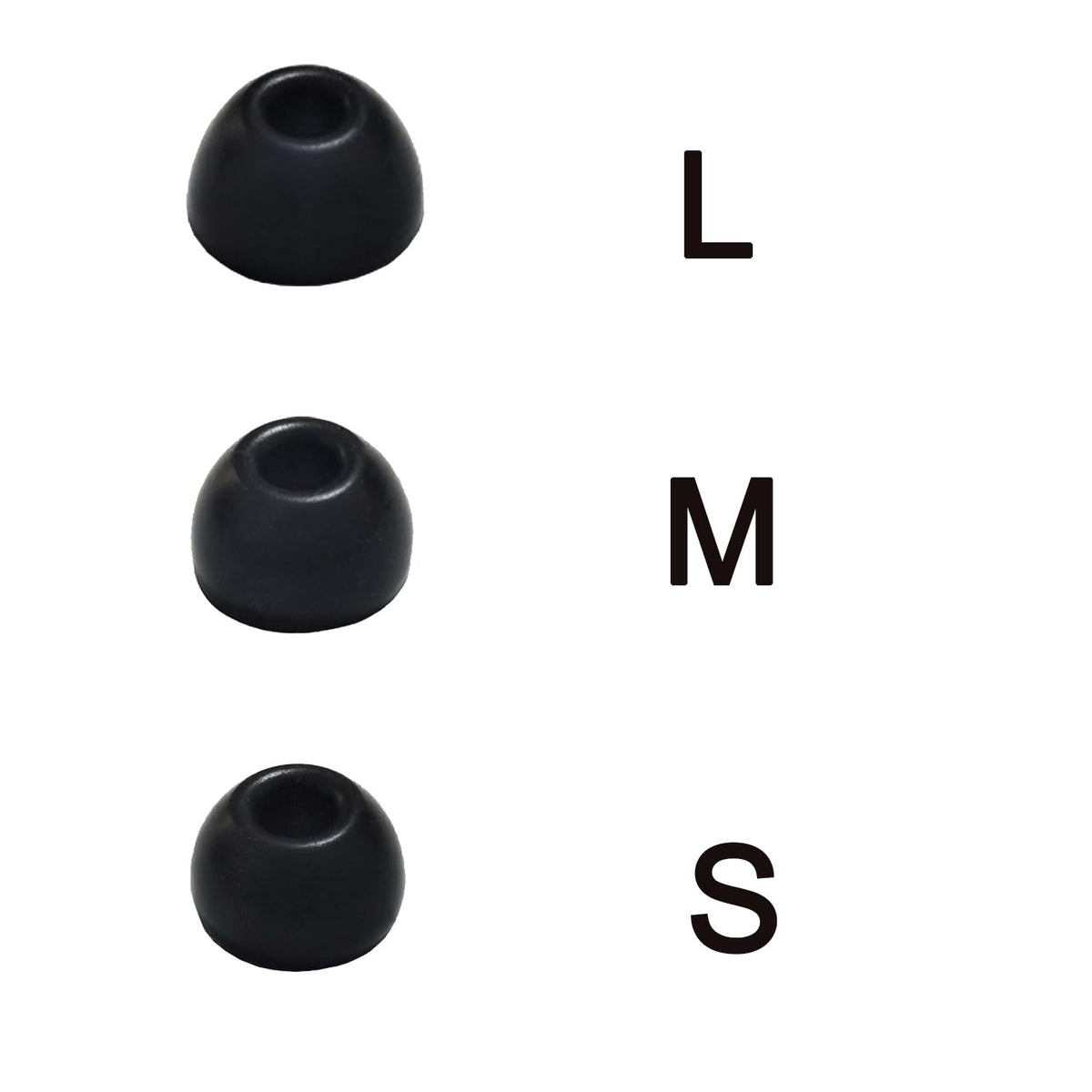 Luckvan Silicone Ear Tips for Beats Studio Buds+Replacement Earbuds Tips for Beats Studio Buds/Fit Pro/Solo Buds Replacement Tips for Beats Earbuds, 6