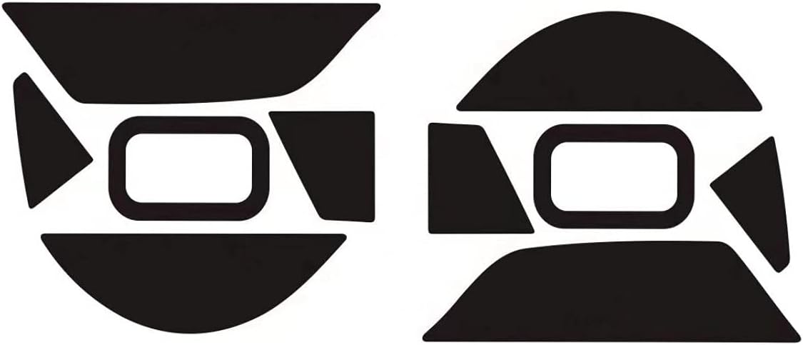 Mouse Skatez/Mouse Feet for Razer Basilisk V2 (Pack of 2) (Black)