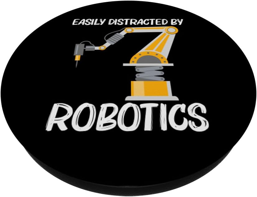 Cool Robotics Art For Men Women PopSockets Standard PopGrip - Robot Robotics Engineering