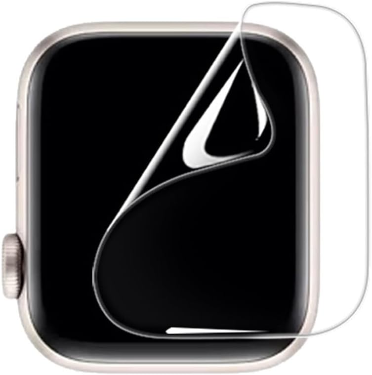 [5 Pack] P95 2.01” Smartwatch Soft Screen Protector, HD Clear Anti-Scratch Bubble Free PET Film for Popglory ZOSKVEE