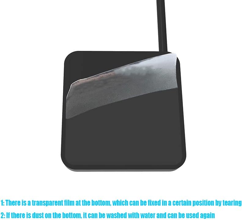Compatible Charging Stand for Uaue Smart Watch, Lamshaw Desk Holder for Donerton T50S T50H 1.85" Smartwatch (Black)