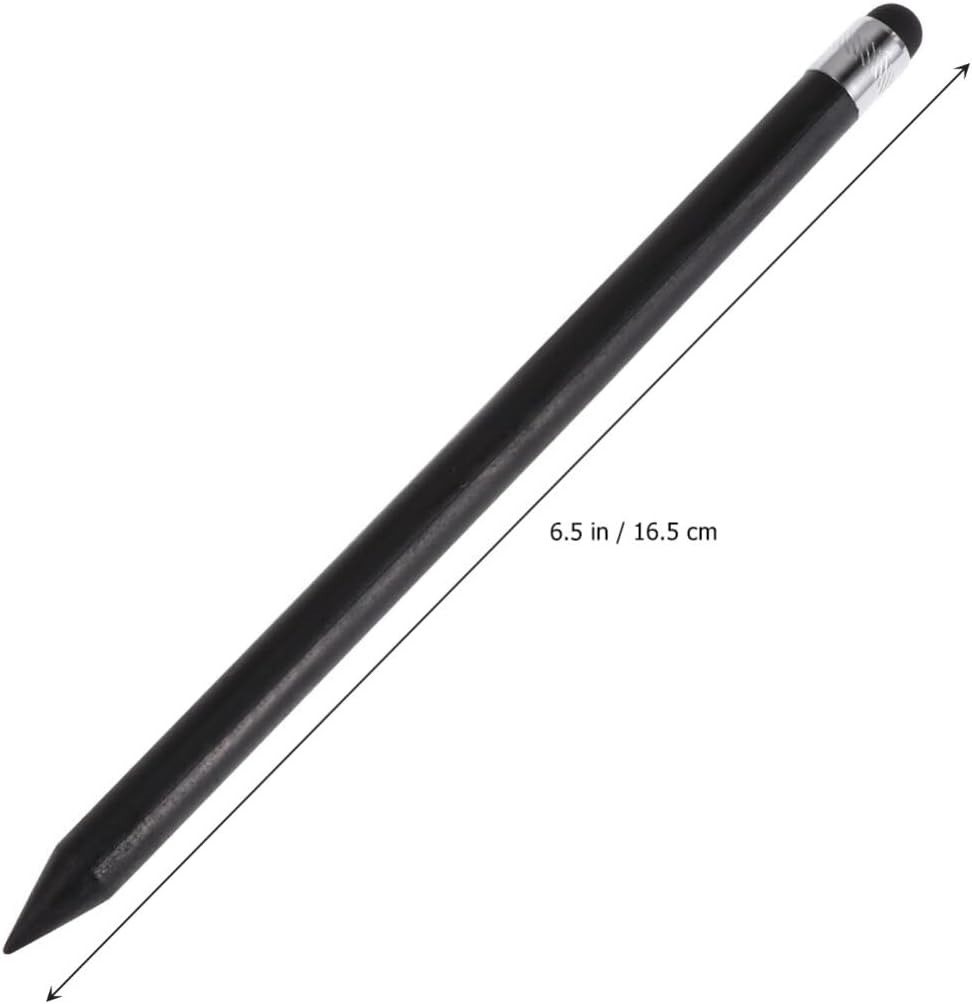 Active Stylus Pen Black, Fine Point Touch Screen High Precision Multipurpose Stylus for Touch Screens