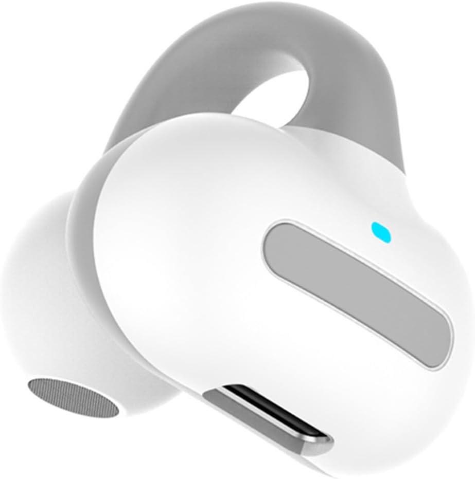Bluetooth Ear Clip, Single Wireless Ear Bud Clip On Headphone, Open Ear Bluetooth Wireless Headset for Workout Cycling