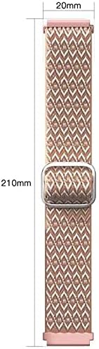 FitTurn 6 Pack Compatible with Xplora X6 Play Smart Watch, Elastic Adjustable Nylon Fabric Strap Replacement Bands