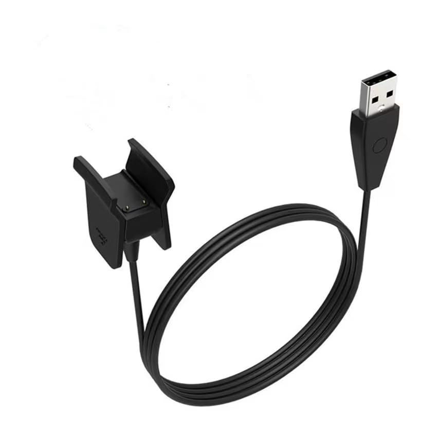 LZYDD Alta Charger Cable, Compatible with Fitbit USB Cord/Charging Cable Clip with Reset Button for Fitbit Alta HR