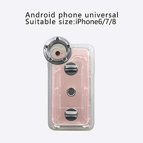 Underwater Photography Waterproof Phone Case Pouch for iPhone 6/7/8, Enhanced Dry Bag with Armband IPX8 Certified