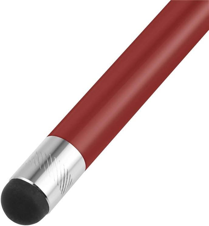 Touch Screen Pen Replacement for All Cell Phones, Tablets, Laptops, Universal Stylus Pencil (Red)