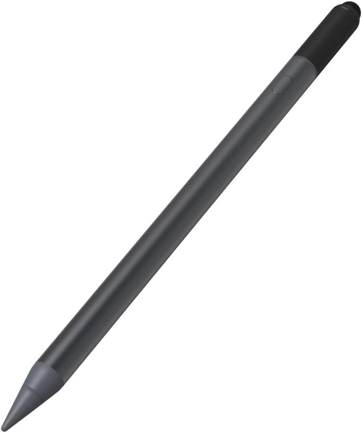 ZAGG Pro Stylus with Active & Capacitive Tips, Palm Rejection, Tilt Recognition, Instant Bluetooth Pairing, Compatible with iPad Pro 11/12.9 (3,4, & 5 Gen)/Air 10.9/iPad 10.2/9.7/Mini 5