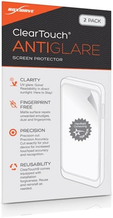 BoxWave Screen Protector for Suunto Spartan, ClearTouch Anti-Glare (2-Pack), Anti-Fingerprint Matte