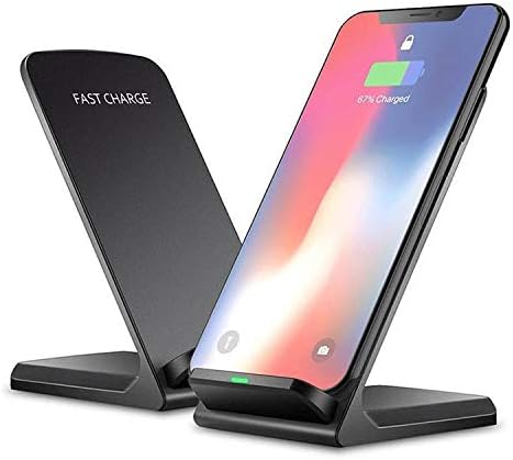BoxWave Wireless QuickCharge Stand for Chuwi HiPad Max, 10W, No Cord; Charge Your Phone with Ease! Jet Black