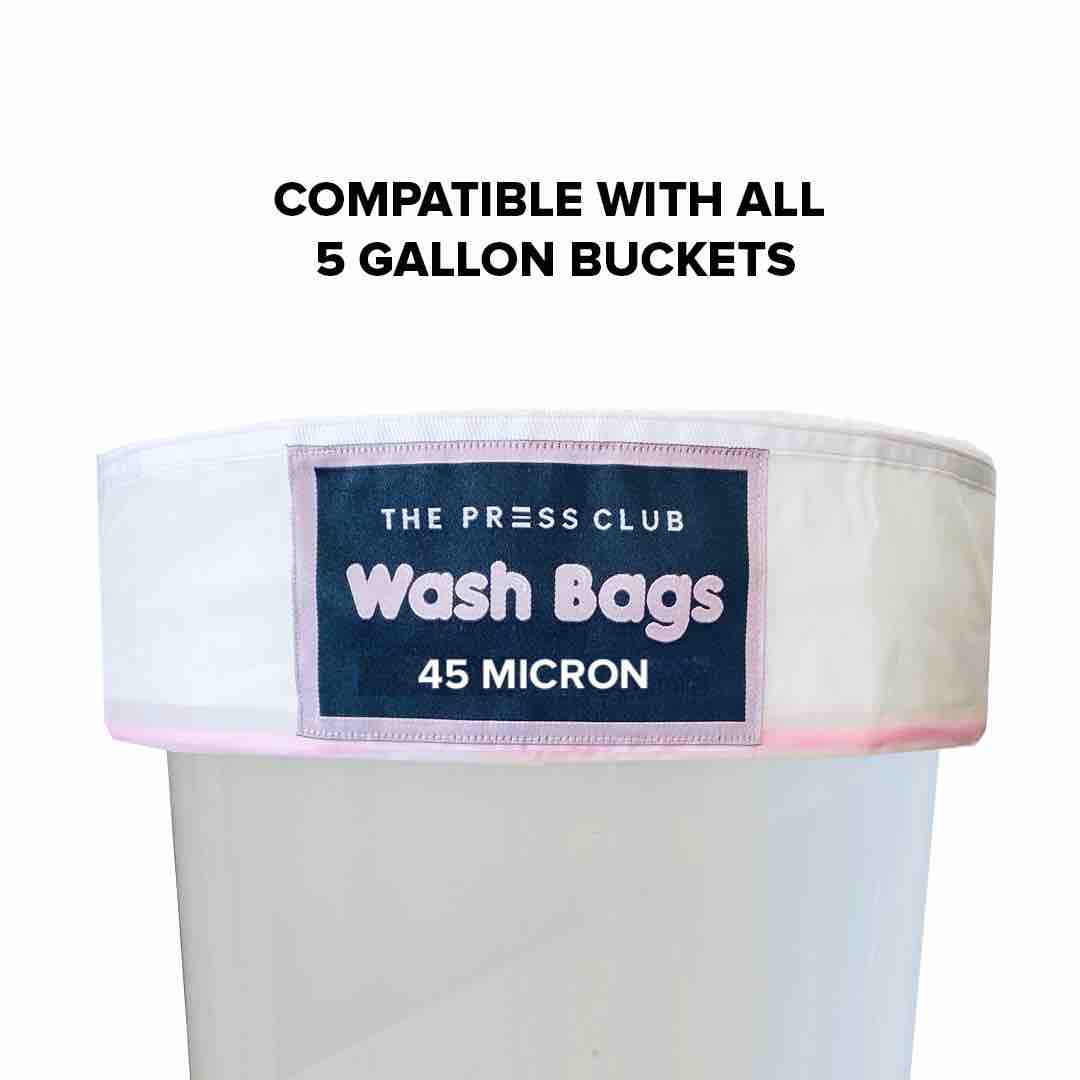 5 GALLON ALL MESH BUBBLE WASH BAGS PICK ANY 4-PACK